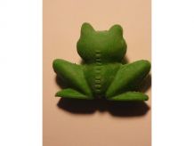 figurine publicitaire Rainett annnées 60 verte