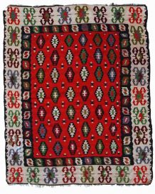 Tapis vintage Turc Sharkoy fait main, 1C778