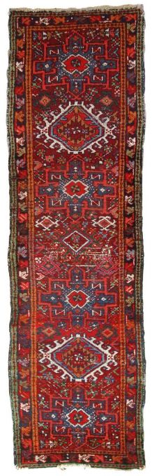 Tapis ancien Persan Karajeh fait main, 1C658