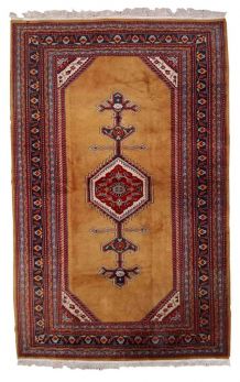 Tapis vintage Ouzbek Bukhara fait main, 1C715