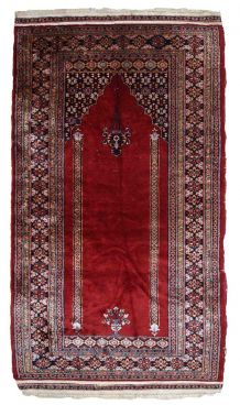 Tapis vintage Pakistanais Lahore fait main, 1C806