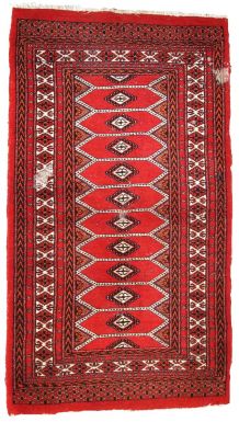 Tapis vintage Pakistanais Lahore fait main, 1C733