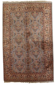 Tapis vintage Indien Tabriiz fait main, 1C736