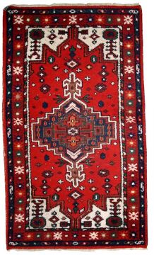 Tapis vintage Persan Hamadan fait main, 1C809