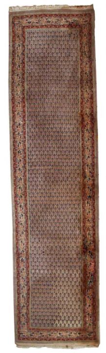 Tapis vintage Indien Seraband fait main, 1C813