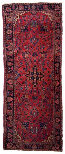 Tapis ancien Persan Kashan fait main, 1B803