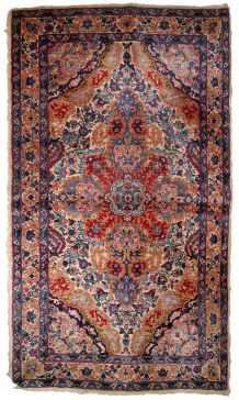 Tapis ancien Persan Kerman fait main, 1B807