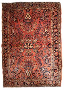 Tapis ancien Persan Sarouk fait main, 1B834