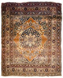 Tapis ancien Persan Tabriz Hajalili fait main, 1B880