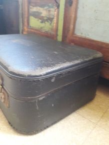 Ancienne Petite Valise Noire