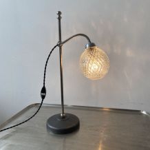 ANCIENNE LAMPE DE BUREAU MONTE ET BAISSE VINTAGE