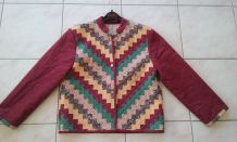 veste artisan créateur patchwork