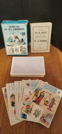 Rare grand jeu de mlle lenormand 1972