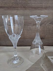 Verres à eau cristal Granville x6