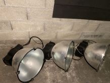 3 lampes industrielles 