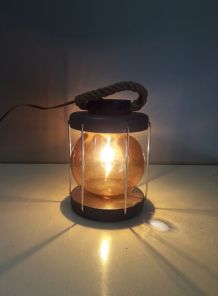 Lampe chevet vintage en cristal – Luckyfind
