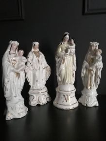 Lot statuettes religieuses 