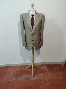 Charmant costume gris beige en laine