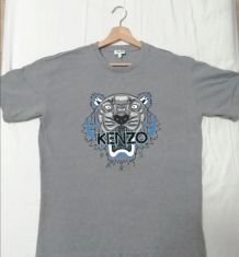 T-shirt Kenzo Tigre 'leopard' Tourterelle Taille M