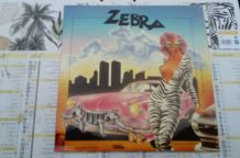 Vinyle 33T Zebra Razor Girl EO de 1980