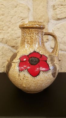 Carafe/vase céramique grès Scheurich
