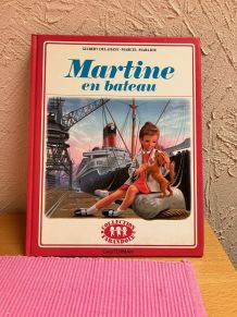 Livre Martine en Bateau Collection Farandole