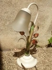 Lampe tulipe style florentin