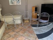 Lot de 5 chaises ALAND de Niels Gammelgaard pour IKEA.1978.