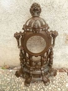 ancienne horloge de cheminée, vintage