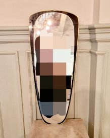 Vintage grand miroir forme libre retroviseur