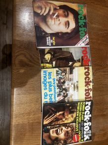 4 magazines rock &amp;amp; folk de 1973 