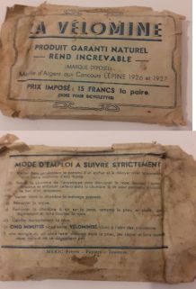 Sachet de Vélomine de 1926 anti crevaison de l'époque bonjou