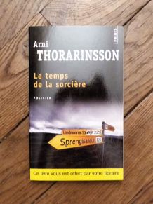 Le Temps de la Sorcière- Arni Thorarinsson- Points    