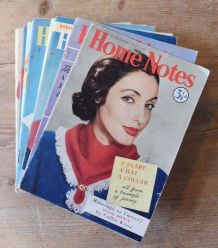 Magazines Anglais Vintage Home Notes 1954