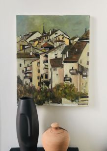 Acrylique sur châssis toile