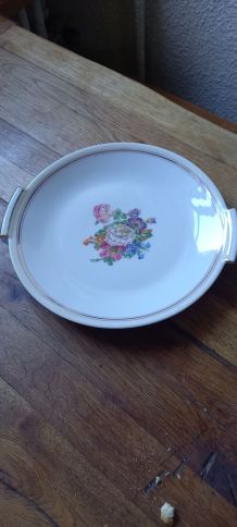 Plat porcelaine Limoges 