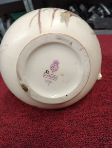 Royal Worcester pichet blush ivory