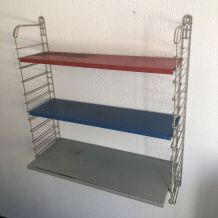 Etagère vintage 1950 tomado design A.Dekker - 70 x 68 x 20 c