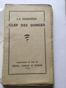 La dernière clef des songes de 1936