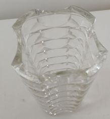 Vase Windsor verre moulé 