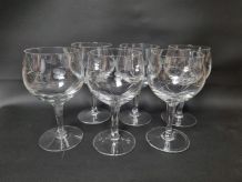 Set de 6 verres à pied