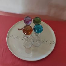 Lot de 4 verres à liqueur 