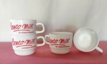 Lot de 4 tasses Benco Milka en porcelaine Arcopal