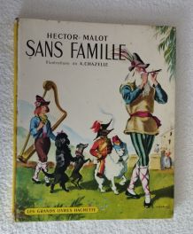 Sans Famille de Hector Malot - Livre Hachette 1955