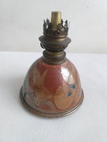 Lampe à huile - Poterie Le Don - Années 1980 