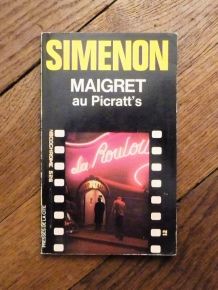 Maigret au Picratt's- Georges Simenon- Presses de La Cité   