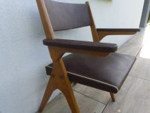 Chaise vintage René Jean Caillette