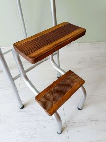 Tabouret escabeau art déco