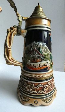 chope allemande musicale Vintage 