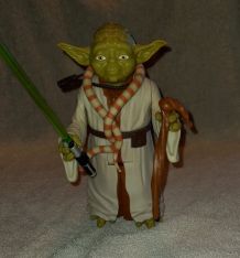 Jedi Maître Yoda Star Wars + 4 accessoires amovibles